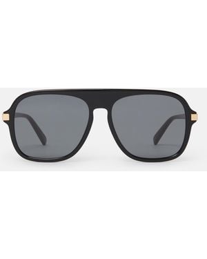 Stella McCartney Straight-Edge Sunglasses, One Size - Grey