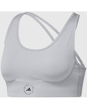 Stella McCartney Truestrength Yoga Bra - Grey