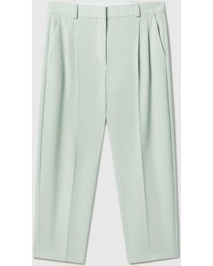 Stella McCartney Balloon Tailored Wool Trousers - Green