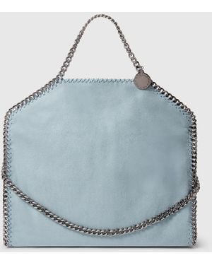 Stella McCartney Falabella Fold-Over Tote Bag - Blue