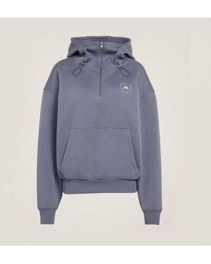 Stella McCartney Truecasuals Half-zip Hoodie - Blue