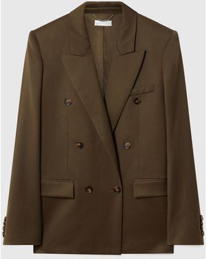 Stella McCartney Double-breasted Blazer - Brown