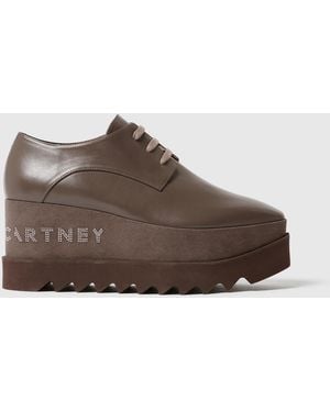 Stella McCartney Elyse Platform Shoes - Brown