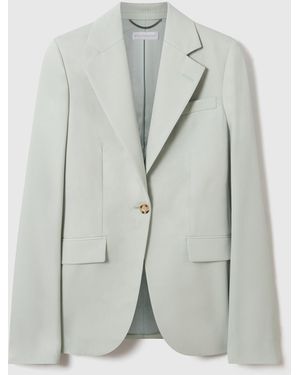 Stella McCartney Slim Flannel Blazer - Grey