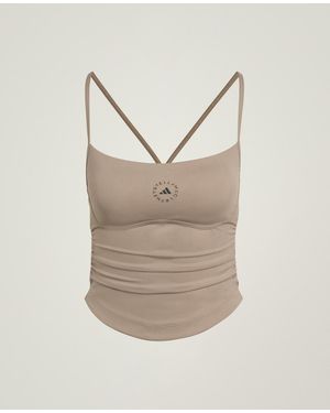 Stella McCartney Studio Spaghetti Strap Tank - Natural