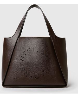 Stella McCartney Logo Tote Bag - Black