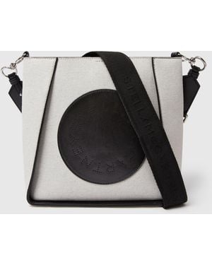 Stella McCartney Logo Square Crossbody Bag - Black