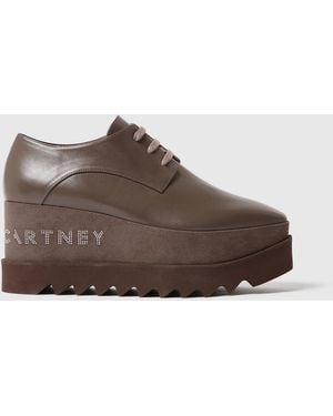 Stella McCartney Elyse Platform Shoes - Brown