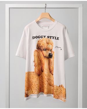 Stella McCartney Signed Jeff Koons Doggy Style T-Shirt - Grey