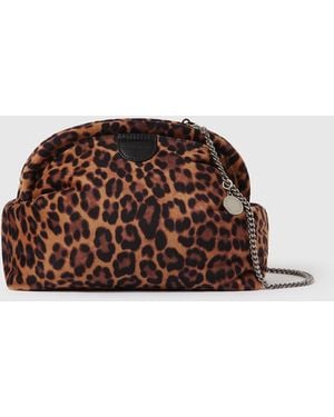 Stella McCartney Falabella Padded Clutch - Brown