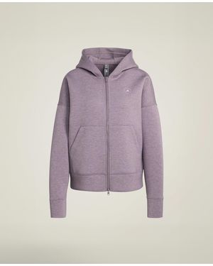 Stella McCartney Logo Scuba Hoodie - Purple