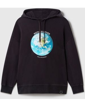 Stella McCartney Mother Lover Boyfriend Hoodie - Blue