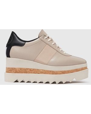 Stella McCartney Sneak-elyse Platform Trainers - White