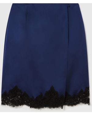 Stella McCartney Iconic Lace Skirt - Blue