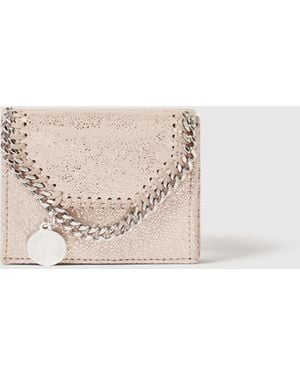 Stella McCartney Falabella Trifold Wallet With Chain - White