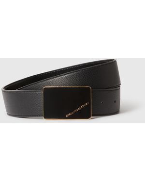 Stella McCartney Reversible Double-Faced Belt - Black