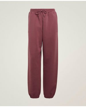 Stella McCartney Adidas By Sportswear Loose Sweat Trousers - Purple