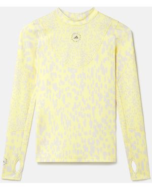 Stella McCartney Truepurpose Training Long Sleeve Top - Yellow