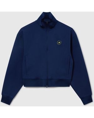 Stella McCartney Logo Knitted Track Jacket - Blue