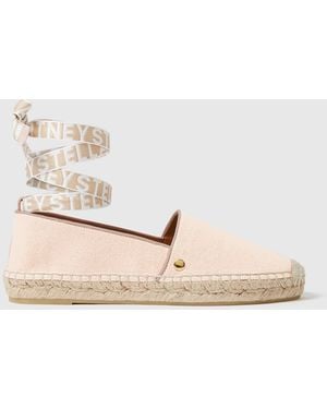 Stella McCartney Gaia Flat Espadrilles - Natural