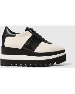 Stella McCartney Sneak-elyse Platform Trainers - Black