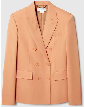 Stella McCartney Double-Breasted Blazer - Orange