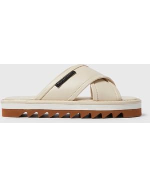 Stella McCartney Sneak-elyse Twisted Sandals - White