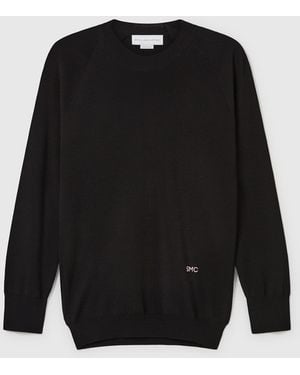 Stella McCartney Long-sleeve Compact Knit Top - Black