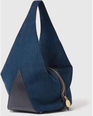 Stella McCartney Appaloosa Medium Bucket Bag - Blue
