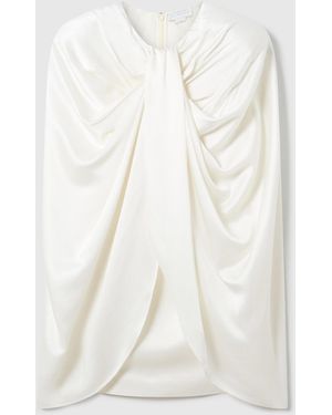 Stella McCartney Cape Mini Dress - White