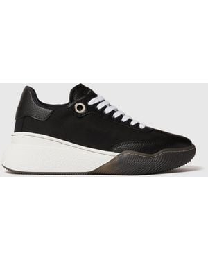 Stella McCartney Loop Panelled Trainers - Black