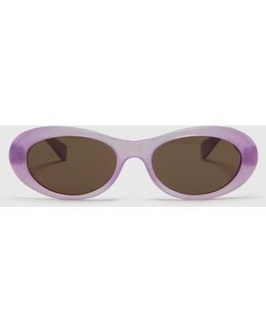 Stella McCartney Logo Oval Sunglasses - Multicolour