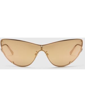 Stella McCartney Translucent Cat-eye Sunglasses - Natural
