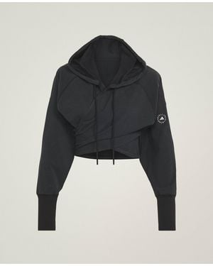 Stella McCartney Adidas By Sportswear Wrap Hoodie - Black
