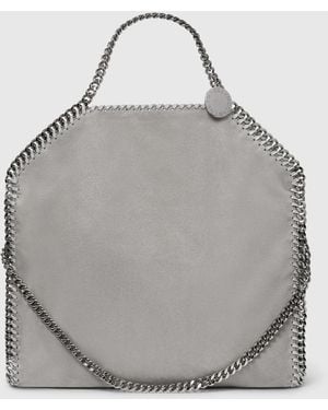 Stella McCartney Three Chain Falabella Tote - Grey