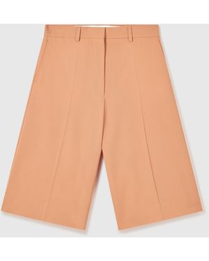 Stella McCartney Bermuda Wide Leg Classic Tailoring - White