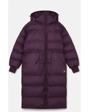 Stella McCartney Truecasuals Long Padded Coat - Purple