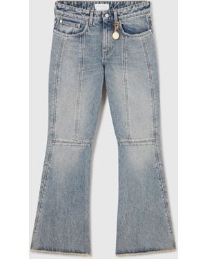 Stella McCartney Vintage Wash Kick-Flare Jeans - Blue