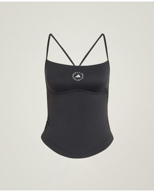 Stella McCartney Studio Spaghetti Strap Tank - Black