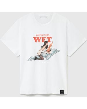 Stella McCartney Regular Fit T-Shirt - White