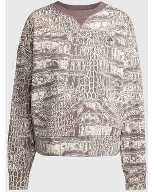 Stella McCartney Logo Graphic Print Crewneck Sweatshirt - White