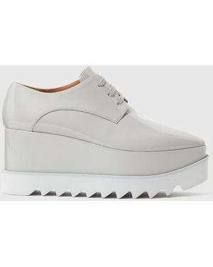 Stella McCartney Limited-edition Elyse Monochrome Platforms - White