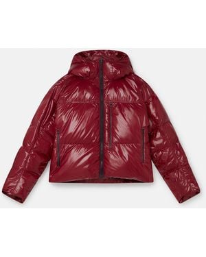 Stella McCartney Truenature Short Padded Coat - Red