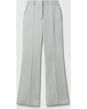 Stella McCartney Mid-Rise Bootcut Trousers - White