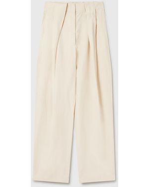 Stella McCartney Slouchy Panelled Trousers - Natural
