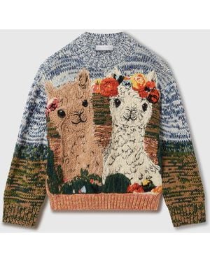 Stella McCartney Alpaca Jacquard Knit Jumper - Multicolour