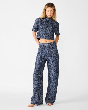 Steve Madden The Sydnee Jean Dresses - Blue