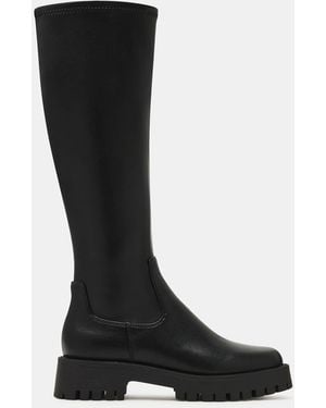 Steve Madden Labelle-w Wide Calf - Black