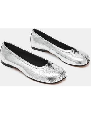 Steve Madden Calico Flats - White