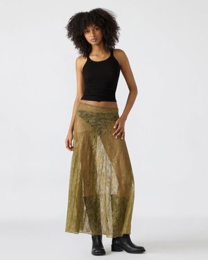 Steve Madden Veera Skirt - Green